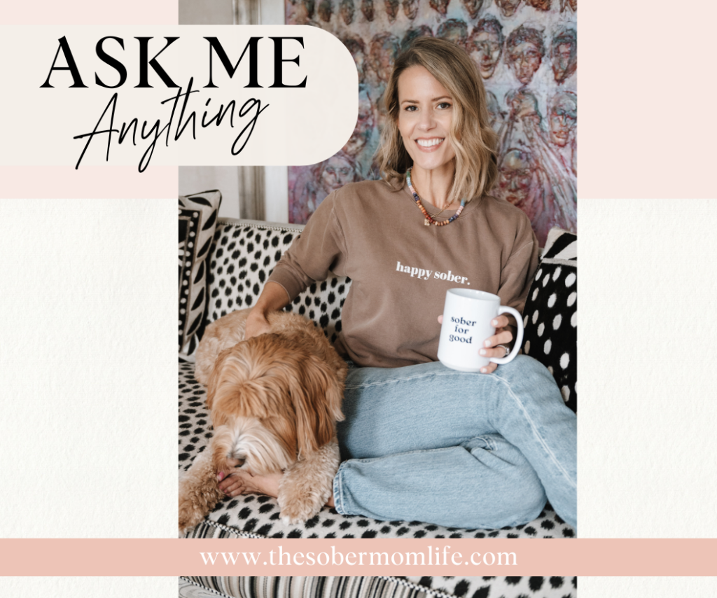 Ask Me Anything With Suzanne of The Sober Mom Life