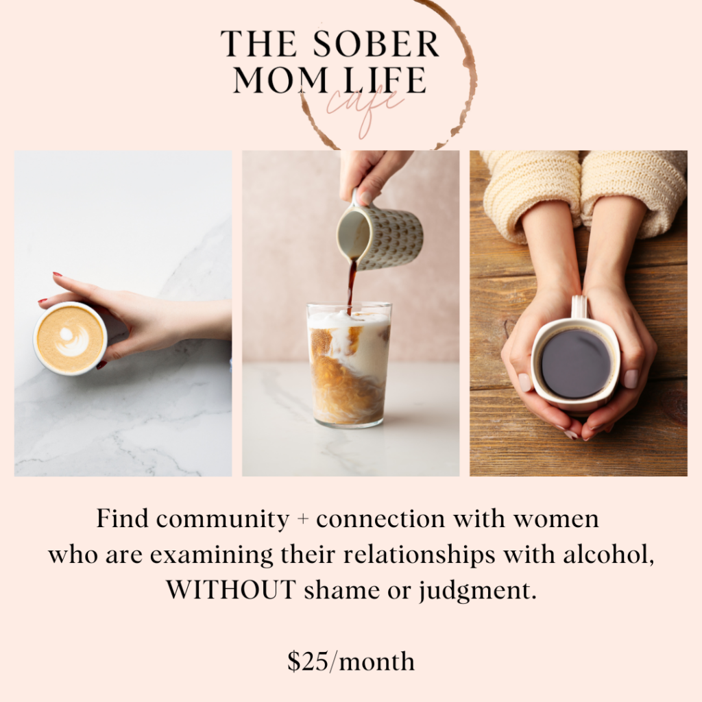 The Sober Mom Life Cafe image footer
